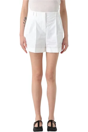Max Mara Dame, Shorts, Hvit, S
