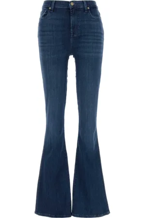 7 for all Mankind Dame, Jeans, Blå, W28