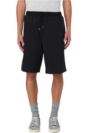 Brunello Cucinelli Herre, Shorts, Svart, S