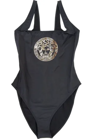 VERSACE Dame, Svømmetøy, Svart, L