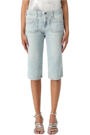 Diesel Dame, Shorts, Blå, W27