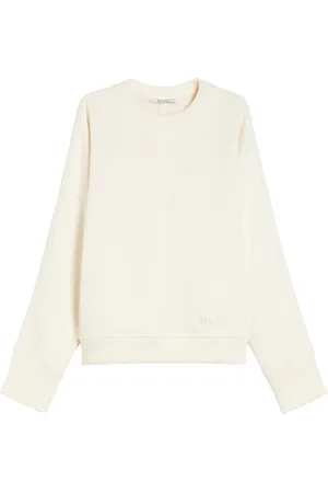 Max Mara Dame, Gensere & Hettegensere, Hvit, XS