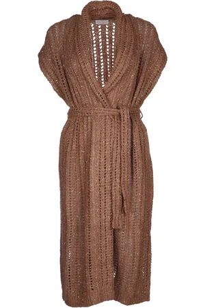 Brunello Cucinelli Dame, Kjoler, Brun, S
