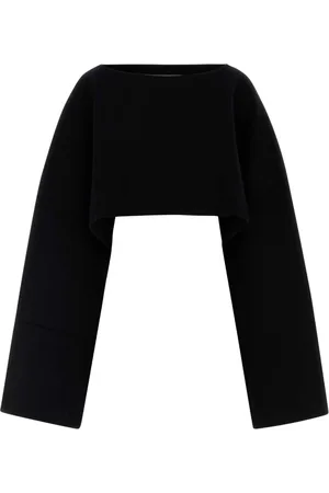 Jil Sander Dame, Strikkevarer, Svart, M