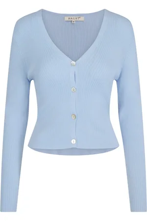 Haust Collection Dame, Strikkevarer, Blå, 2XL