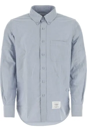Thom Browne Herre, Skjorter, Blå, L