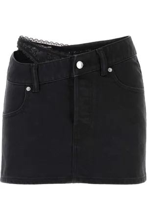 Alexander Wang Dame, Skjørt, Svart, W26