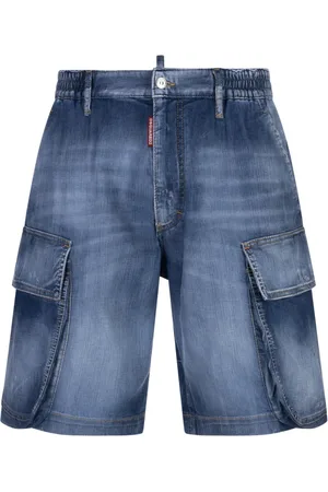 Dsquared2 Herre, Shorts, Blå, XL