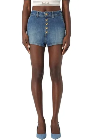 Elisabetta Franchi Dame, Shorts, Blå, W28