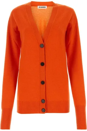 Jil Sander Dame, Strikkevarer, Oransje, S