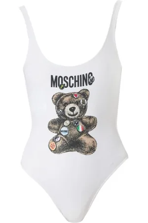 Moschino Dame, Svømmetøy, Hvit, XS