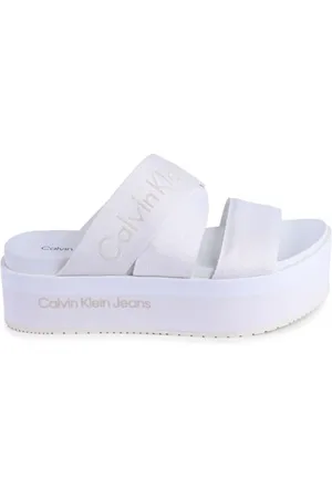 Calvin Klein Dame, Sko, Hvit, 40 EU