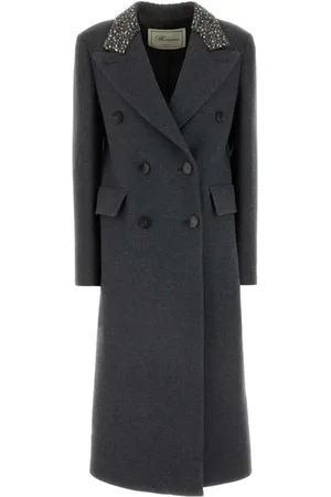 BLUMARINE Dame, Frakker, Grå, S