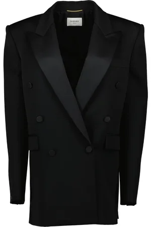 Saint Laurent Dame, Jakker, Svart, M