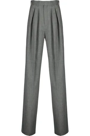 Saint Laurent Dame, Bukser, Grå, M