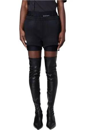 Alexander Wang Dame, Shorts, Svart, XL