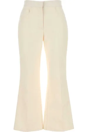 Jil Sander Dame, Bukser, Hvit, S