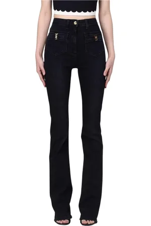 Elisabetta Franchi Dame, Jeans, Svart, W26
