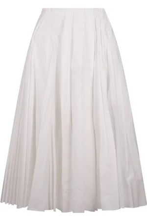 Jil Sander Dame, Skjørt, Hvit, S