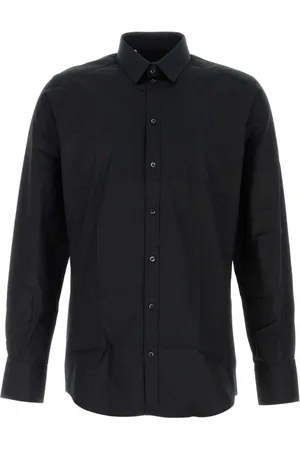 Dolce & Gabbana Herre, Skjorter, Svart, 3XL