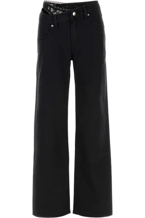 Alexander Wang Dame, Jeans, Svart, W28