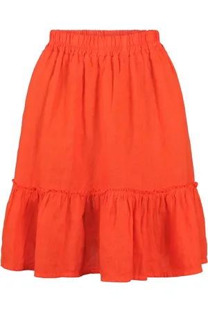 Haust Collection Dame, Skjørt, Oransje, XL