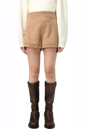 Max Mara Dame, Shorts, Brun, S