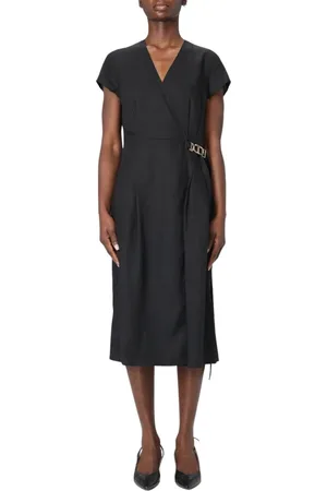Twin-Set Dame, Kjoler, Svart, XL