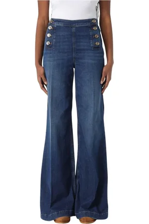Twin-Set Dame, Jeans, Blå, W27