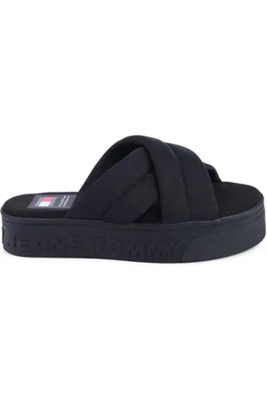 Tommy Hilfiger Dame, Sko, Svart, 40 EU