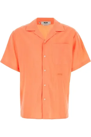 Msgm Herre, Skjorter, Oransje, L
