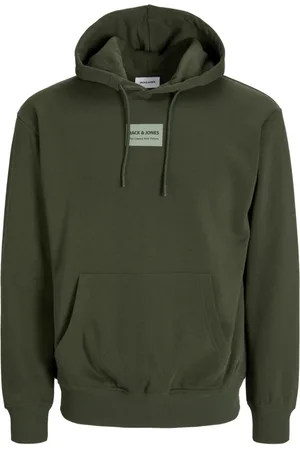 JACK & JONES Herre, Gensere & Hettegensere, Grønn, 2XL