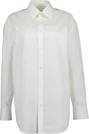 Saint Laurent Dame, Bluser & Skjorter, Hvit, L