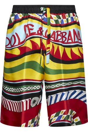 Dolce & Gabbana Herre, Shorts, Flerfarget, M