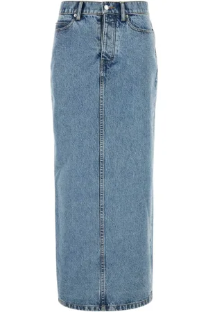 Alexander Wang Dame, Skjørt, Blå, W26
