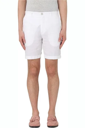 120% Lino Herre, Shorts, Hvit, 2XL