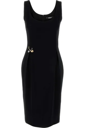 VERSACE Dame, Kjoler, Svart, S