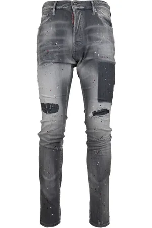 Dsquared2 Herre, Jeans, Grå, M