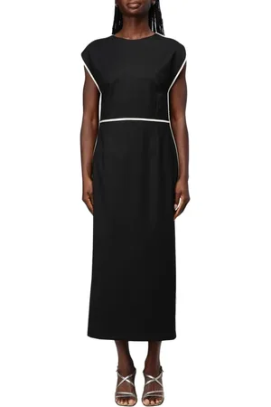 HUGO BOSS Dame, Kjoler, Svart, S