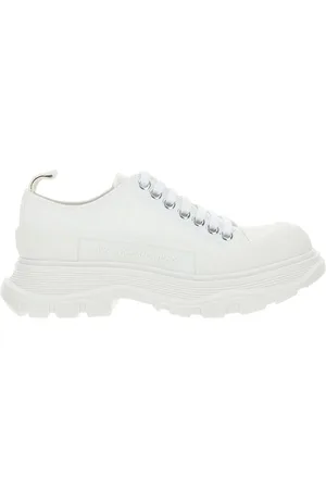 Alexander McQueen Dame, Sko, Hvit, 41 EU