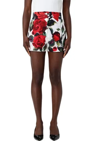 Dolce & Gabbana Dame, Shorts, Flerfarget, 2XS