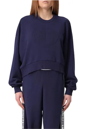 Elisabetta Franchi Dame, Gensere & Hettegensere, Blå, S