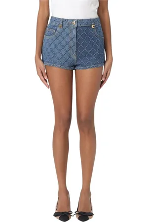 Elisabetta Franchi Dame, Shorts, Blå, W27
