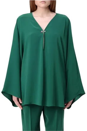Max Mara Dame, Bluser & Skjorter, Grønn, S