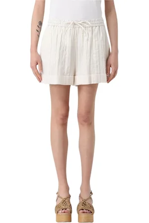 Twin-Set Dame, Shorts, Hvit, S