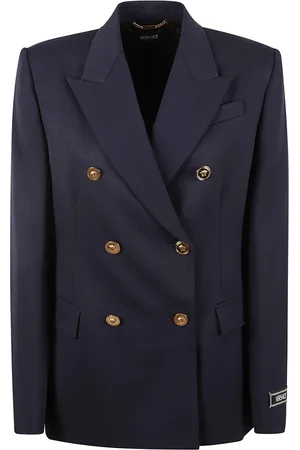 VERSACE Dame, Jakker, Blå, S