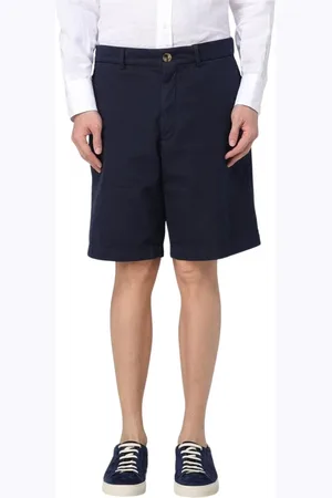 Brunello Cucinelli Herre, Shorts, Blå, XL