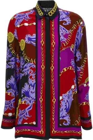 VERSACE Dame, Bluser & Skjorter, Flerfarget, 3XS