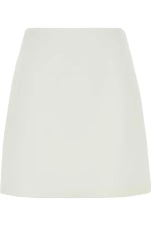 ERMANNO SCERVINO Dame, Skjørt, Hvit, M