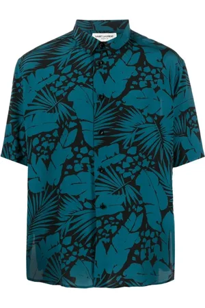 Saint Laurent Herre, Skjorter, Blå, L
